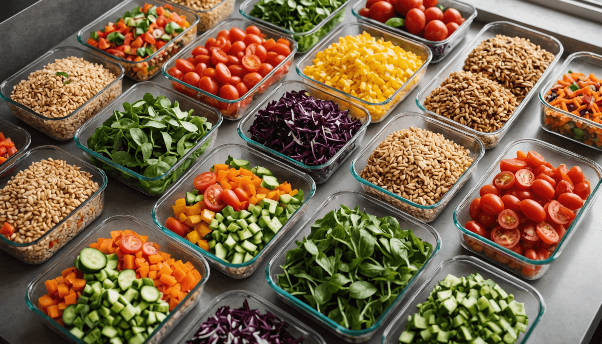 Healthy meal prep for diverse diets