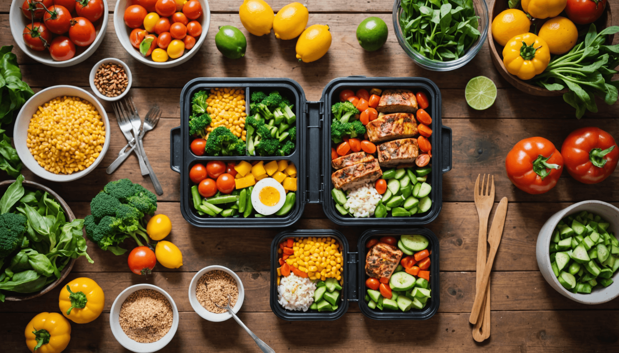 Meal prep tips for a balanced diet