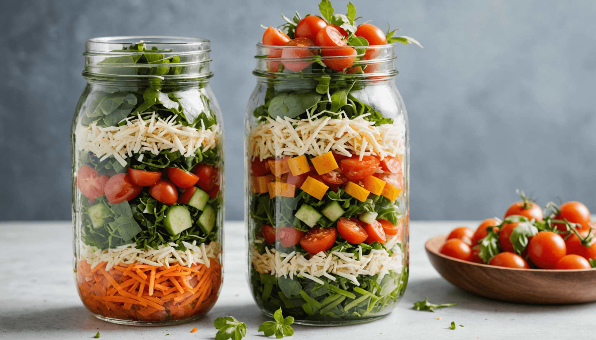 Creative salads for healthy meal prep