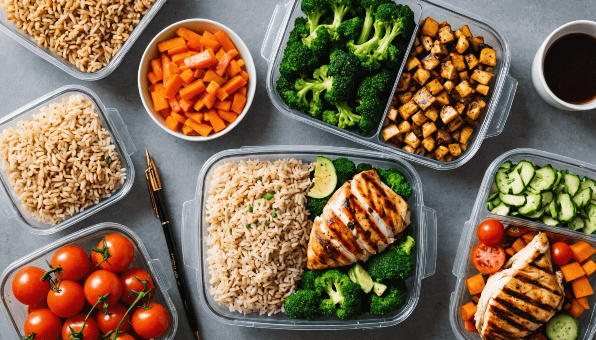 Healthy meal prep for a stress-free week