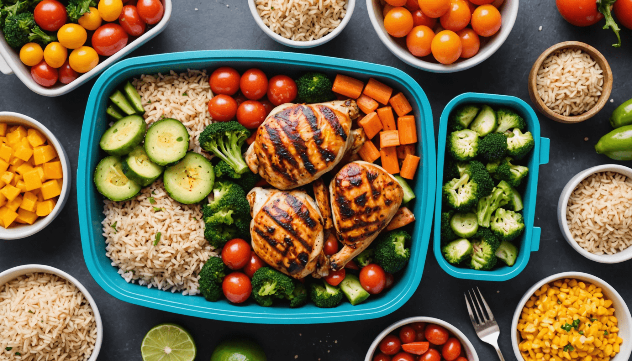 Healthy meal prep for a stress-free week