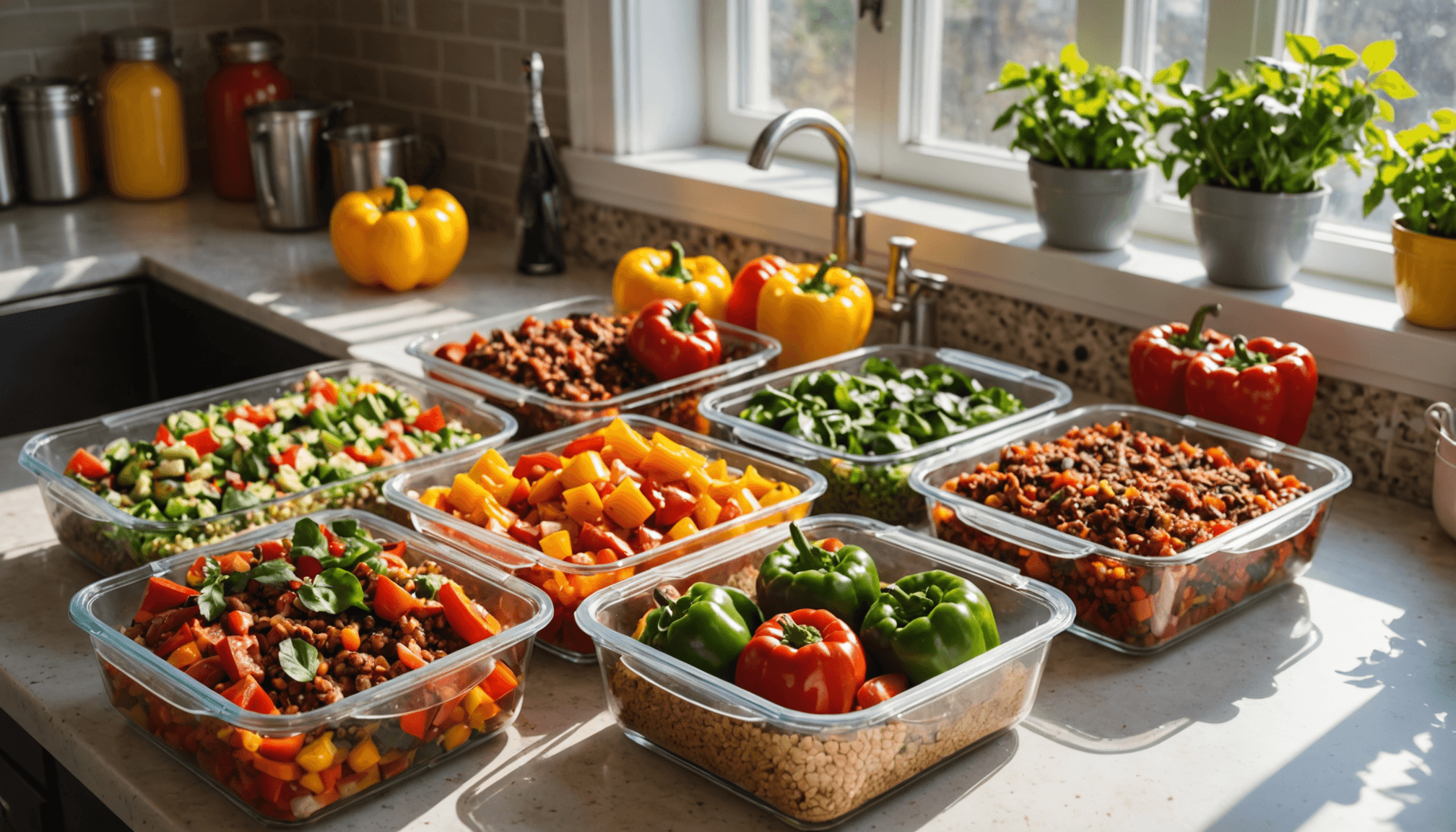 Healthy meal prep for new parents