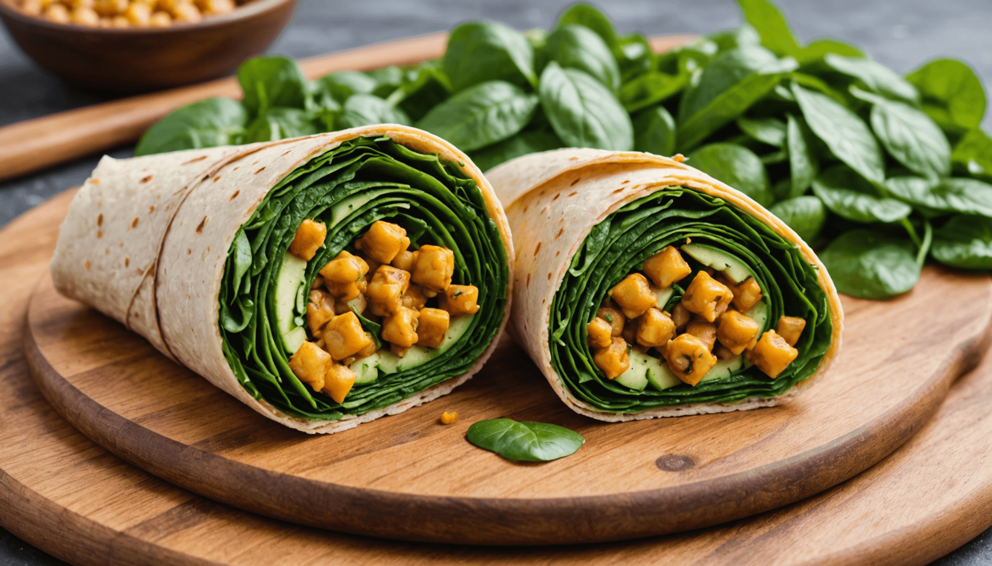 Healthy meal prep sandwiches and wraps