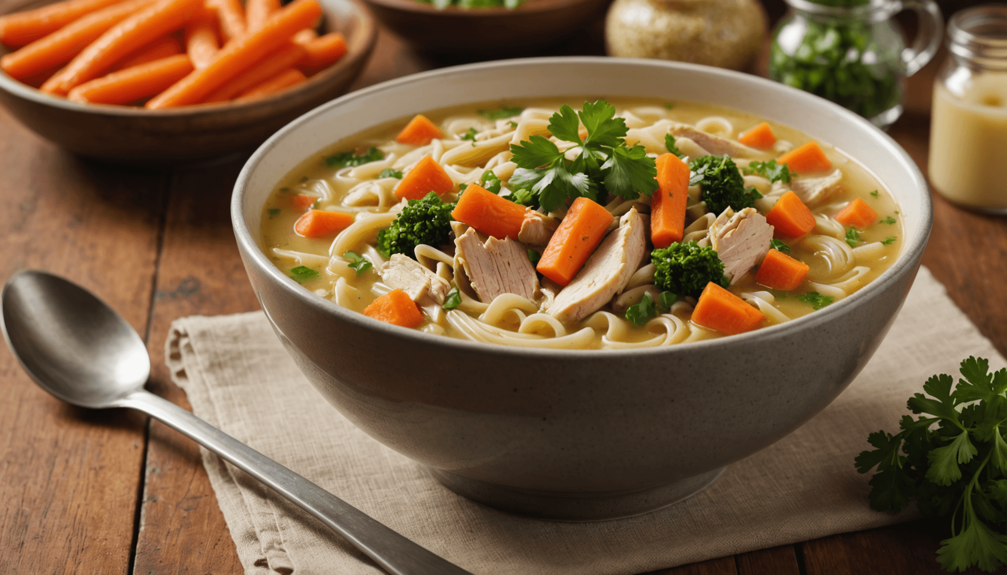 Healthy meal prep soups for chilly days
