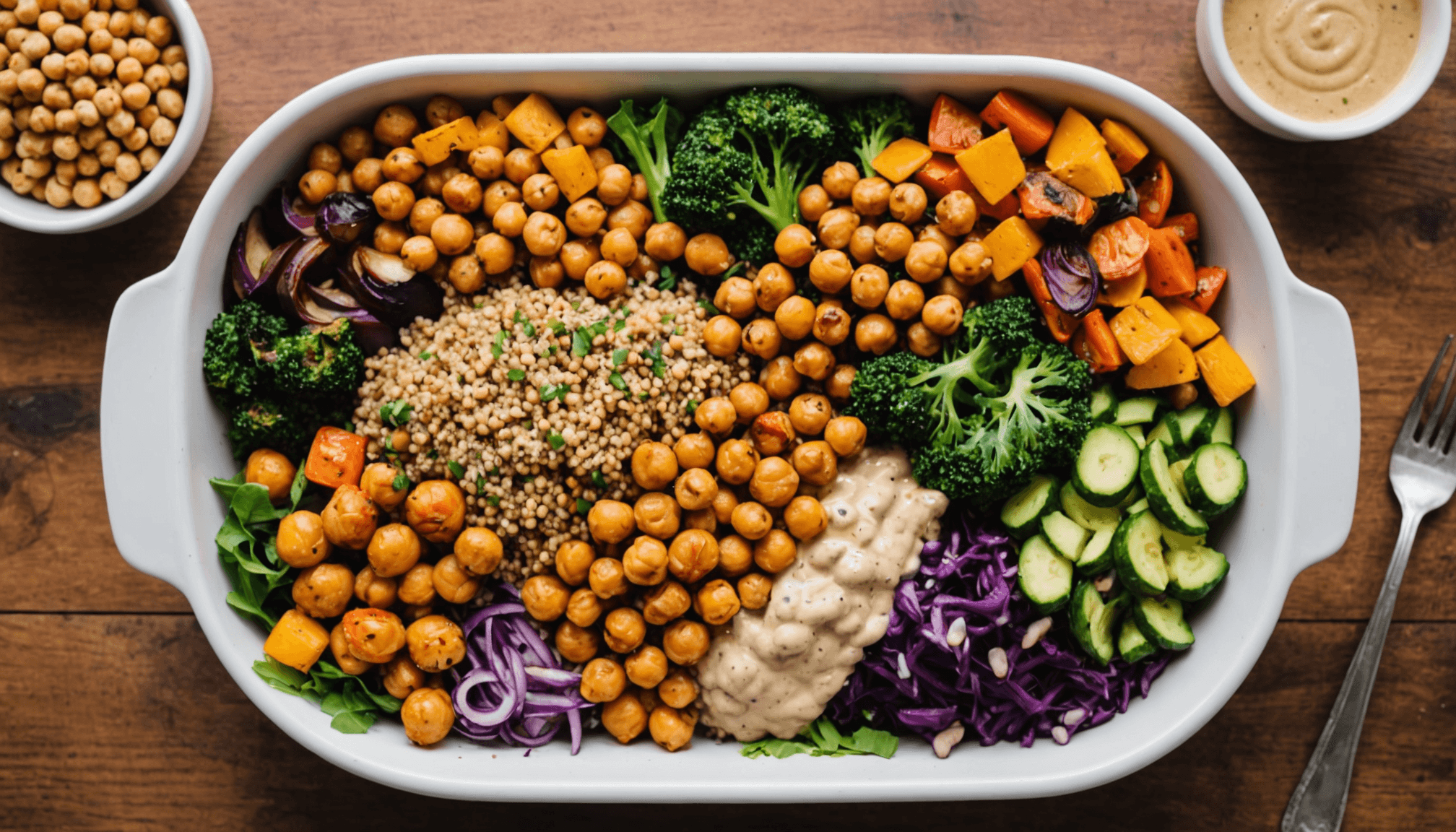 Healthy meal prep with protein alternatives Healthy meal prep with protein alternatives