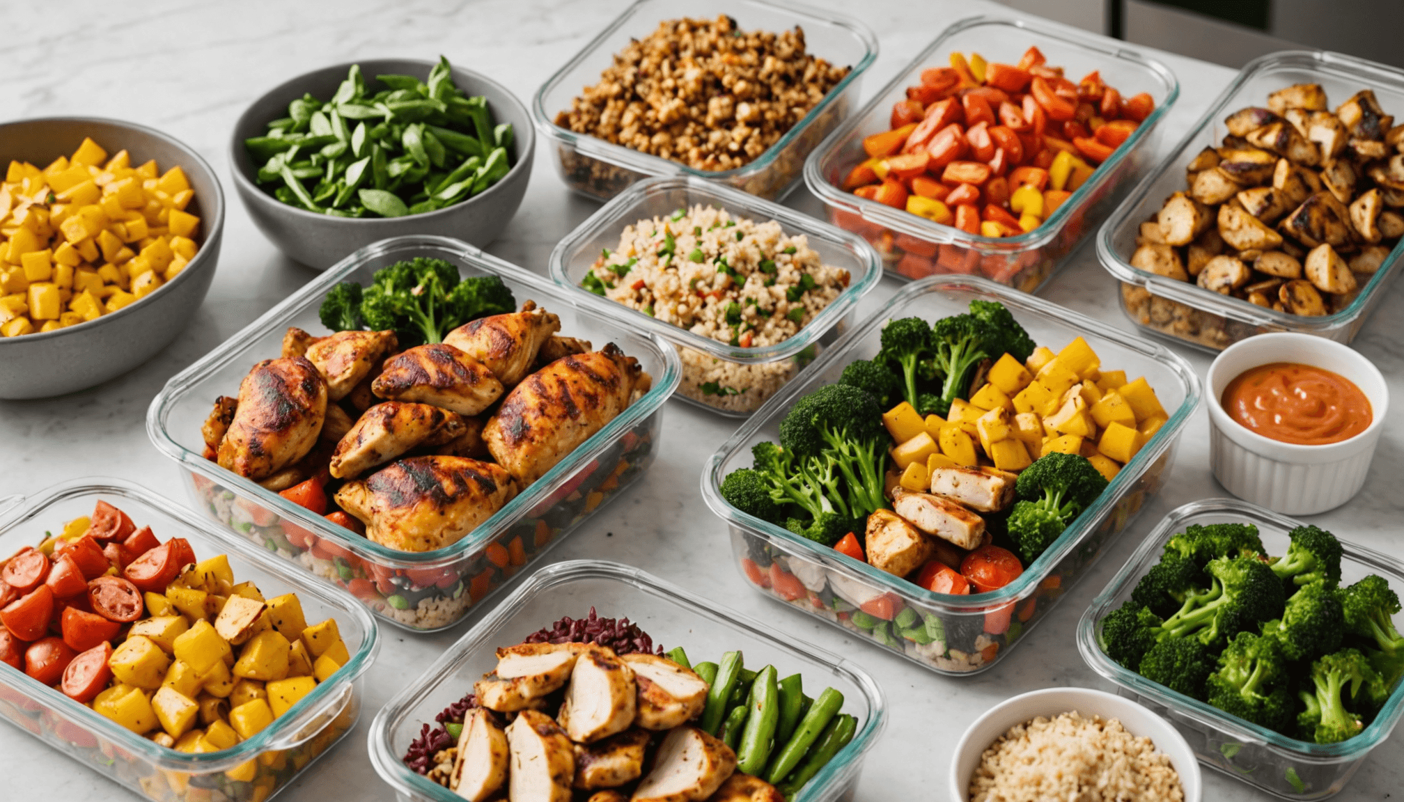 Nutritious high-protein meal prep recipes