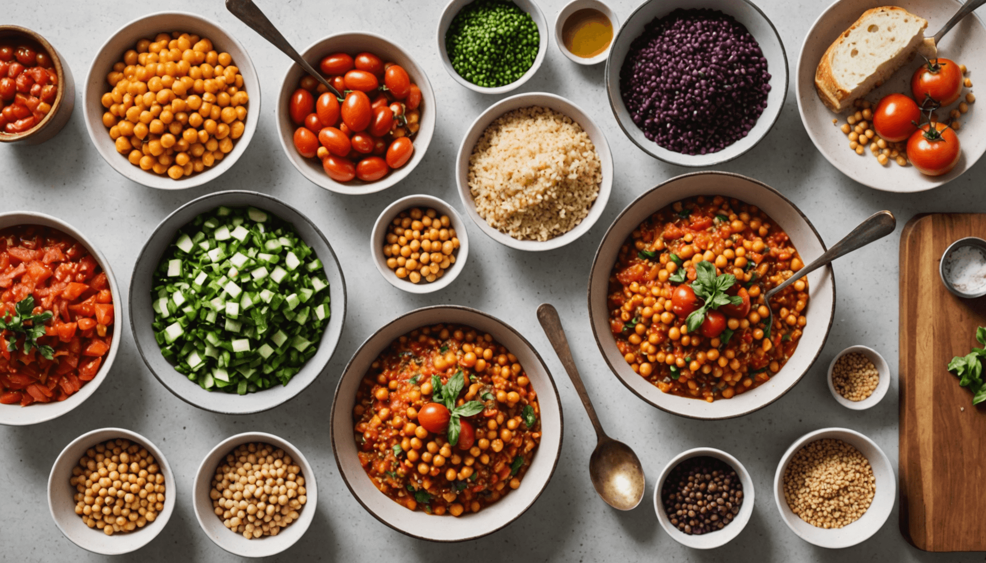 Recipes for healthy meal prep with pantry staples