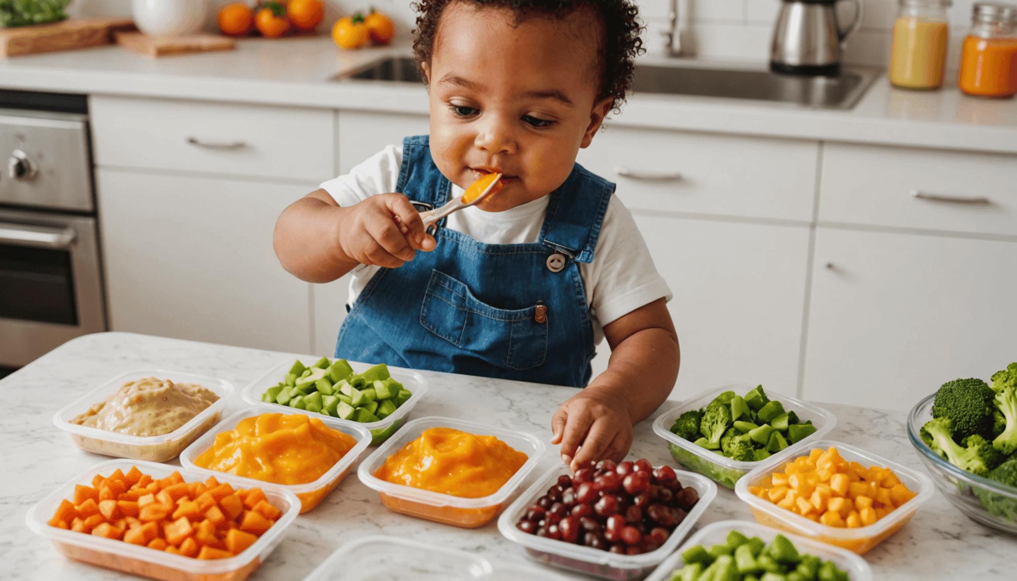 Meal prep tips for homemade baby food