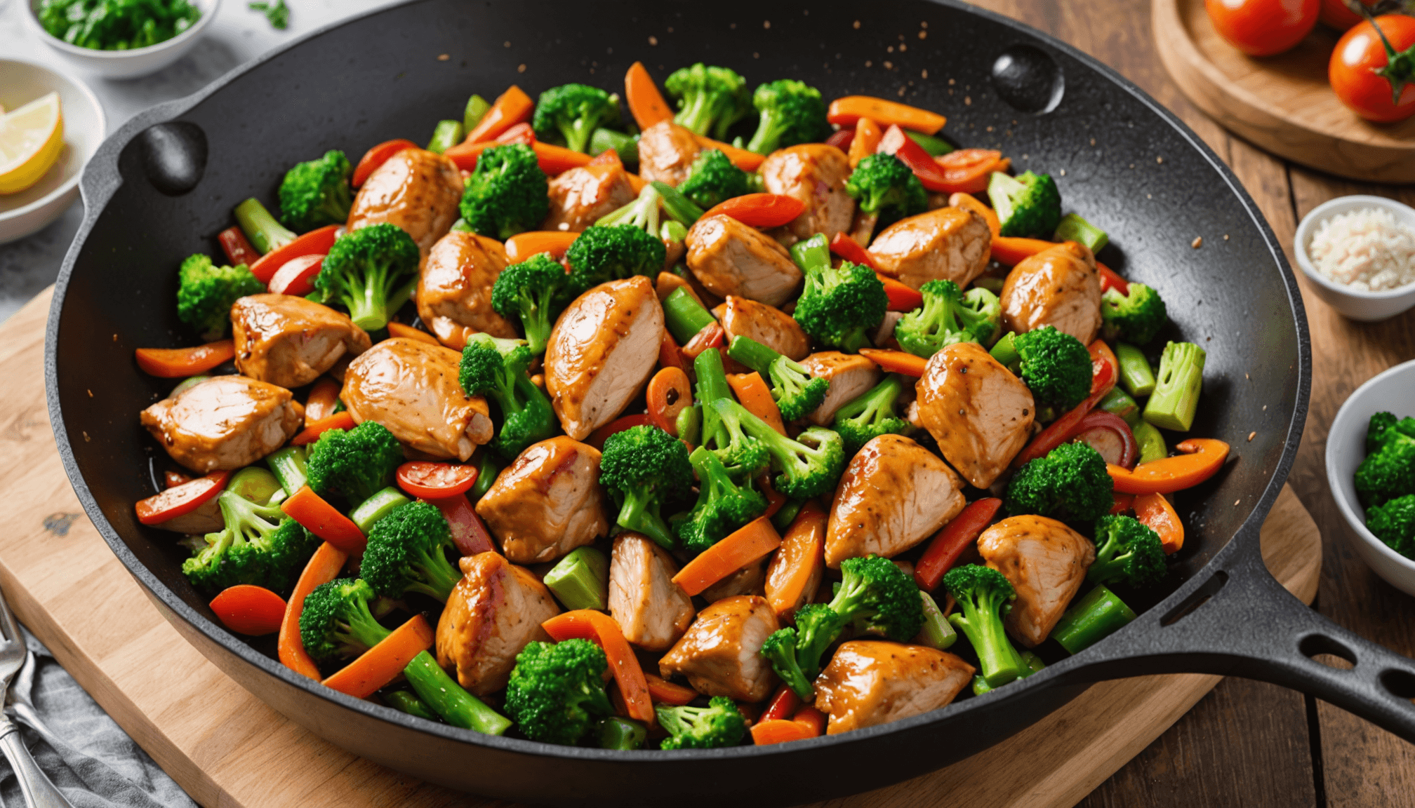 Quick chicken stir-fry for busy nights Quick chicken stir-fry for busy nights