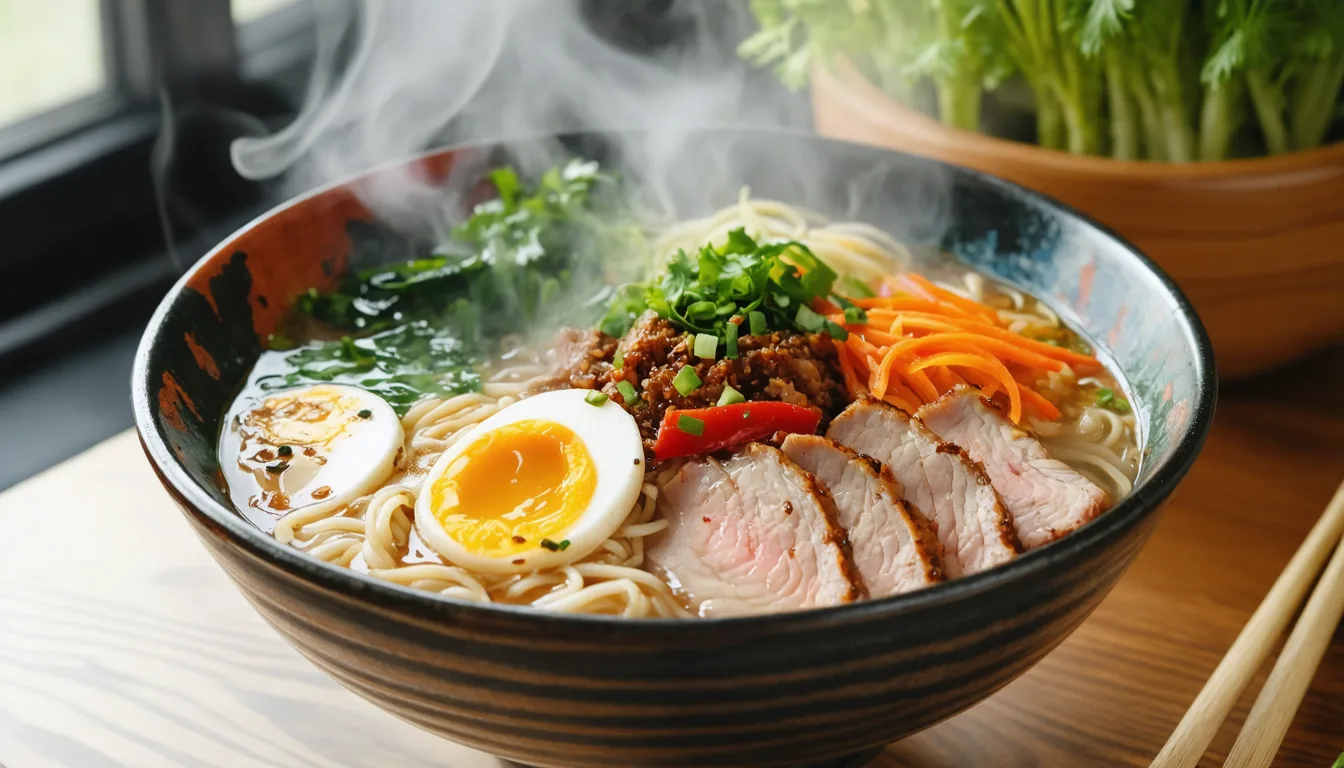 Fast Asian noodle dishes for variety