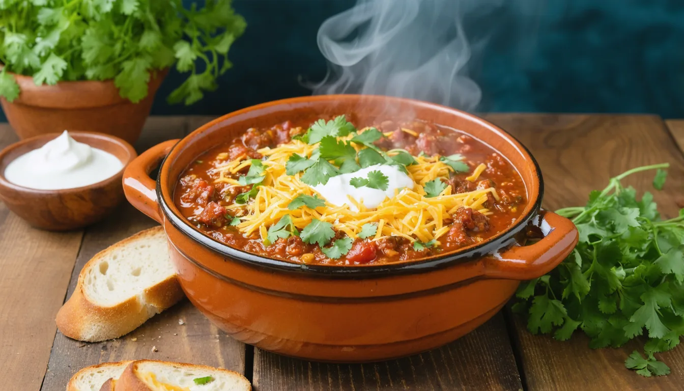 Hearty chili recipes for a filling meal
