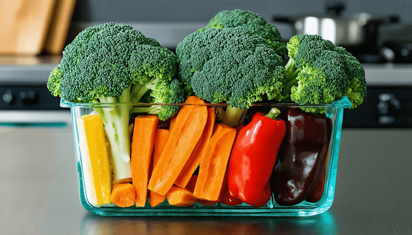 Quick vegetarian stir-fry for a healthy dinner