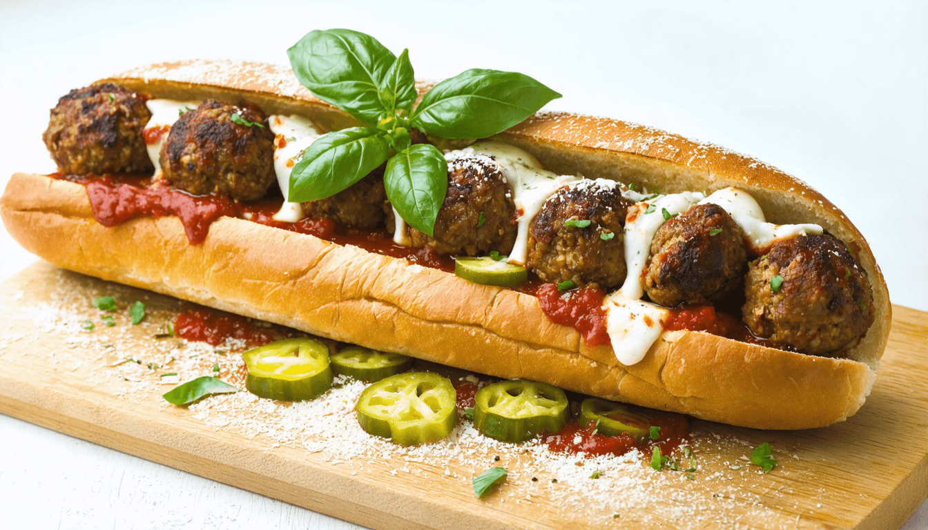 Speedy meatball subs for a satisfying meal