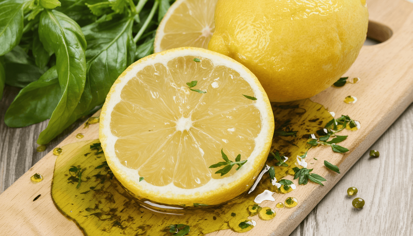 Easy lemon herb chicken with rice