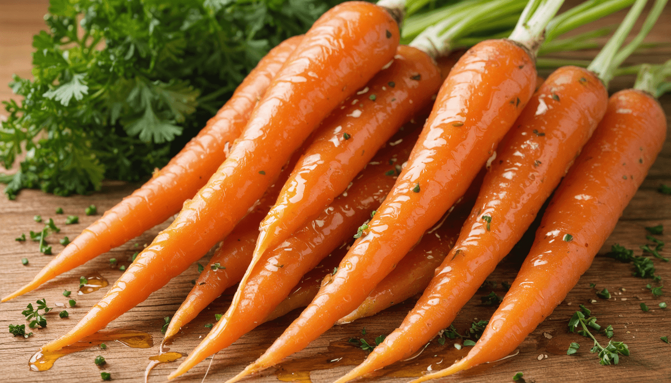 Simple glazed carrots to complement any meal